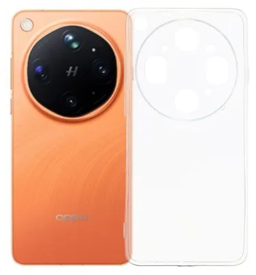 Image de Coque en silicone TPU transparente, résistante aux chocs, pour Oppo Find X9 Ultra