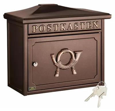 Zdjęcie produktu dla BURG WÄCHTER 12830 BURG WÄCHTER Briefkasten Sylt braun