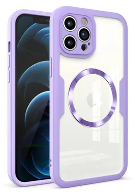 Produktbild von Techsuit ColorVerse 360 Hülle mit Schutzfolie und MagSafe für Apple iPhone 12 Pro Max - Lila