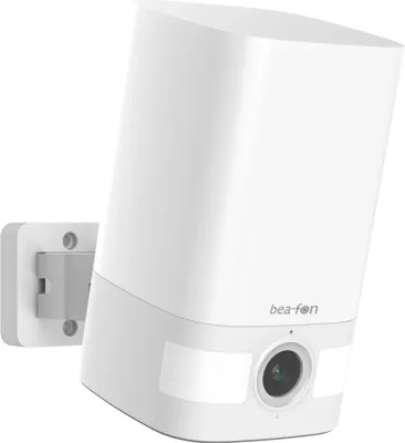 Productafbeelding van Beafon Safer 4L, IP-beveiligingscamera, voor buitengebruik, draadloos, compatibel met Amazon Alexa & Google Assistant, 600 lm, voor montage aan de muur