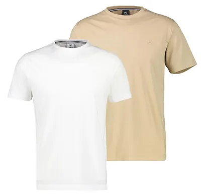 Produktbild von LERROS Herren T-Shirt Rundhals O-Neck | 2 Stück | 8207