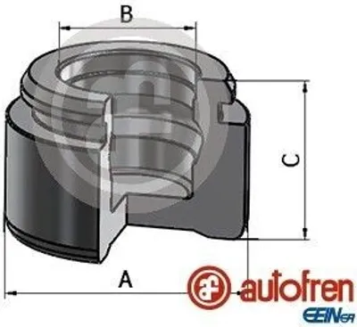 Produktbild von AUTOFREN SEINSA Bremssattel-Kolben für AUDI A4 B9 Avant (8W5, 8WD) 42mm Aluminium