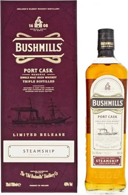 Produktbild von Bushmills Steamship Collection Port Cask + Box 700ml 40% Vol.
