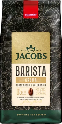 Produktbild von JACOBS Kaffeebohnen Barista Editions Crema 4 x 1 kg ganze Kaffee Bohnen geröstet