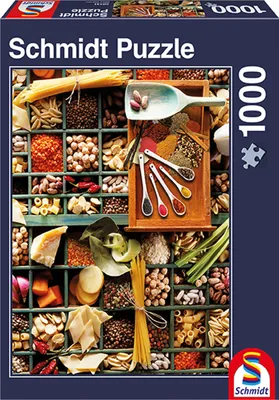 Productafbeelding van Keukenmotiven. Puzzel met 1000 stukjes