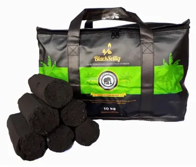 Productafbeelding van Kokosbriketten XXL - Duurzaam en Laag Rook - 10 kg