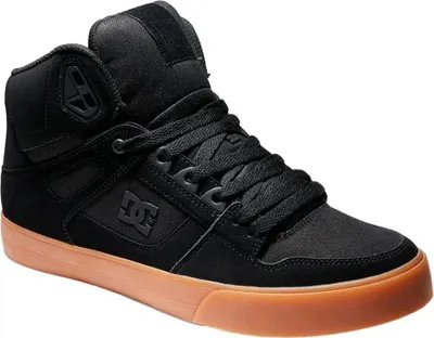 Image de Chaussures de sport Dc Shoes Pure montantes, noir, taille 40 (EU), pour homme, noir, taille 40 (EU)