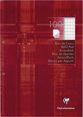 Produktbild von Clairefontaine Arbeitsblock DIN A4 rautiert 100 Blatt