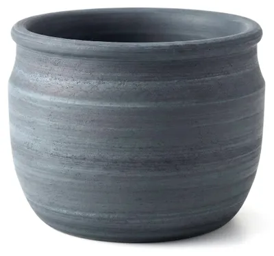 Productafbeelding van Grote Terracotta Plantenpot Houtskool 23 cm
