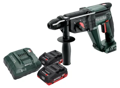 Produktbild von Metabo KH 18 LTX 24 Akku Kombihammer 18 V 2,1 J SDS Plus + 2x LiHD Akku 4,0 Ah + Ladegerät