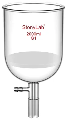 Buchner-Filtertrichter, Glas, G1, 155 mm Ø, 2000 ml, 24/40 NS