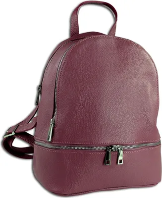 Produktbild von Toscanto Backpacks Cityrucksack dunkelrot Leder OTT612RA