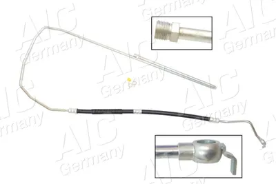 Produktbild von AIC 58407 Servoleitung für SAAB 9-3 (YS3F) von Hydraulikpumpe nach Lenkgetriebe