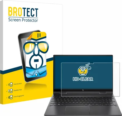 Produktbild von Für HP Envy x360 (15-eX) (358 mm x 230 mm) Schutzfolie BROTECT Displayschutz Display Schutz Folie Klar Transparent