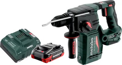 Imagen del producto de Martillo perforador a batería Metabo KH 18 LTX BL 24 18 V 2,2 J SDS Plus sin escobillas + 1 batería LiHDX de 4,0 Ah + cargador