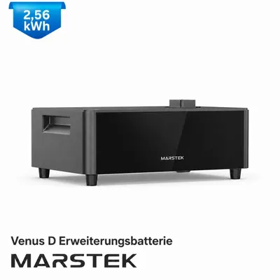 Produktbild von MARSTEK Venus D Erweiterungsakku 2,56kWh, LiFePO4 Zusatzbatterie, nur für Venus D, modular erweiterbar bis 15,36kWh, IP65