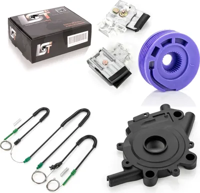 Produktbild von Fensterheber Reparatur Satz + Gehäuse Vorne Rechts Für Vw Golf 3 Iii 2/3 Türig