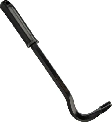 Produktbild von MASTERPROOF PROFESSIONAL Brecheisen Brechstange Nageleisen 300 mm, gehärtet, mit Griff