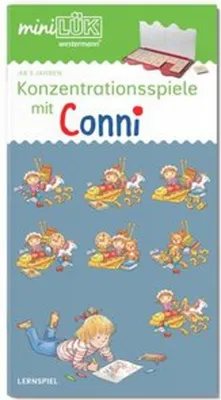 Produktbild von miniLÜK. Vorschule/ 1. Klasse Konzentrationsspiele mit Conni