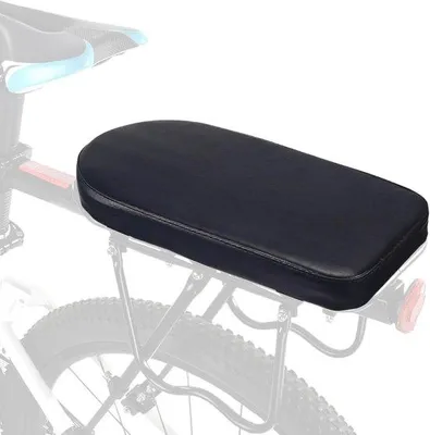 Obrázok produktu pre Čierna cyklistická sedla zPolyuretánkože – pohodlné sedlo – pre detské bicykle a školské zámky
