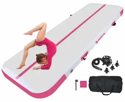 Immagine prodotto di Tappetino da ginnastica, gonfiabile, disponibile nelle dimensioni 2/3/4/5 metri, spessore 10/20 cm, ideale per uso domestico, allenamento, yoga e attività all'aperto