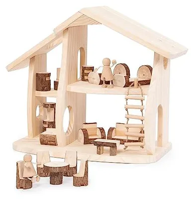 Produktbild von Guidecraft Puppenhaus Spielset - Woodlands - mehrfarbiger Karton