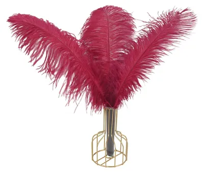 Productafbeelding van Set van 10 Natuurlijke Struisvogelveren voor Decoratie
