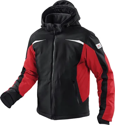 Produktbild von KÜBLER Winter Softshell Jacke schwarz/mittelrot S
