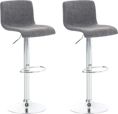Immagine prodotto di set di 2 sgabelli da bar moderni - Sgabello da bar - Comodità di seduta ergonomica
