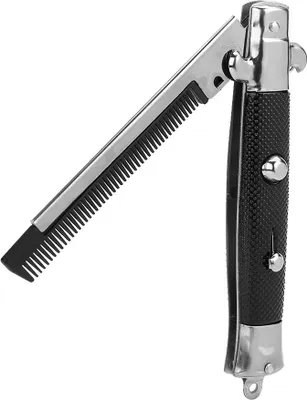 Produktbild von Klappkamm,  Kamm Männer Klappbar, Mini Klappkamm Faltbarer Taschenkamm Folding Pocket Comb Reisekamm, Premium