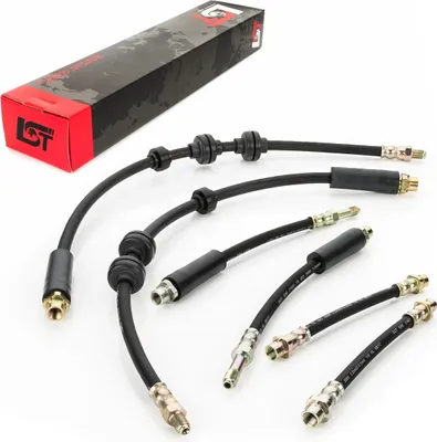 Produktbild von 6x Bremsschlauch Bremsleitung Set Vorderachse Hinterachse für BMW E90 E91 E81