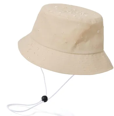 Produktbild von Fischerhut XXL Wasserdicht Faltbar Anglerhut UV-Schutz Sommerhut D-Beige 56-64cm
