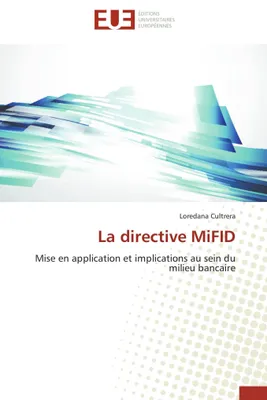 Produktbild von La directive MiFID