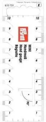 Immagine prodotto di Prym 610731, Righello, Plastica, Bianco, Opaco, cm, mm, 100 mm