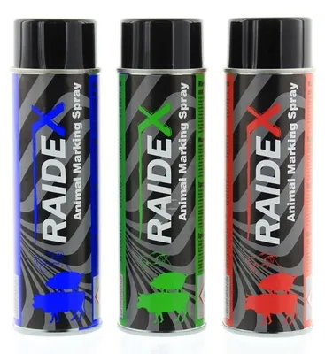 Productafbeelding van Raidex Merkspray spuitbus R/V 500ML Groen