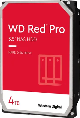 Produktbild von RED PRO 4 TB 3,5 Zoll 4000 GB Serial ATA III