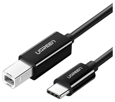 Produktbild von Ugreen 50446, 2 m, USB C, Mini-USB B, USB 2.0, 0,48 Gbit/s, Schwarz
