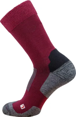 Produktbild von Wapiti S02 Trek Merino All Season weinrot Wandersocken EU 39 - EU 41