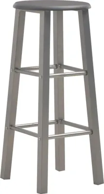 Produktbild von vidaXL Barhocker 2 Stk. Anthrazit MDF