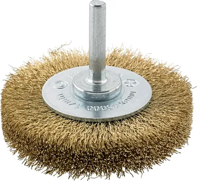 Produktbild von Format Rundbürste Messing gewellt 40x6x mm