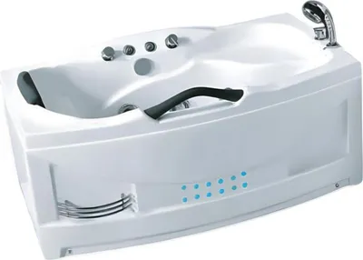 Produktbild von Whirlpool Blubberbad Hydromassagewanne Spa-Bad Whirlwanne 140x80 cm