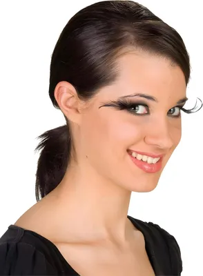 Produktbild von Wimpern Star Lashes schwarz Party Kostümball