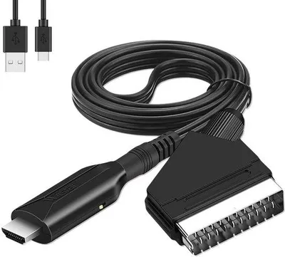 Productafbeelding van SCART-naar-HDMI-converter - 1080p/720p adapter voor HDTV, PS3, Xbox en meer