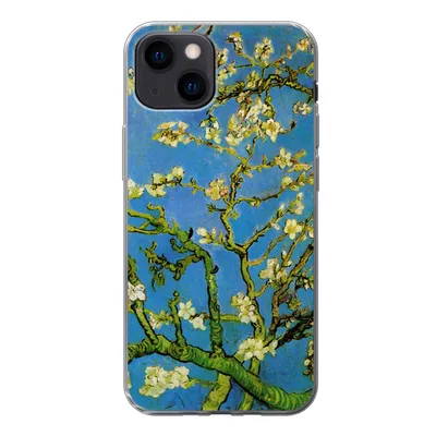 Produktbild von MuchoWow® Handyhülle Schutzhülle Hülle für iPhone 13 mini Mandelblüte - Vincent van Gogh Silikon Softcase Handy Hülle - Softcase