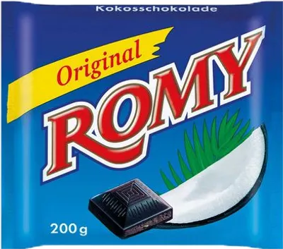 Produktbild von Romy - Original Kokos Schokolade - 200g