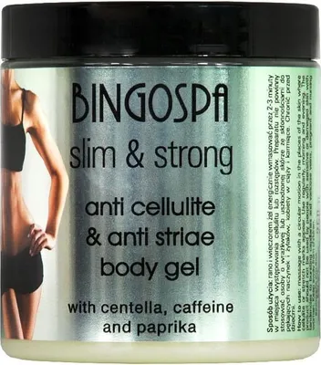 Zdjęcie produktu dla Żel antycellulitowy BINGOSPA z kofeiną i pieprzem 250 g