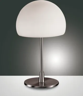 Produktbild von Fabas Luce Tischleuchte Gaia big E14 Ø140mm Chromfarben