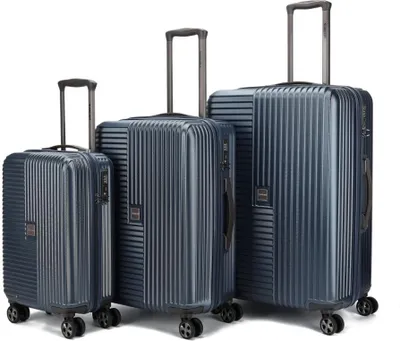 Produktbild von Tourister Kofferset Blau Inhalt 97, 65 und 34 Liter