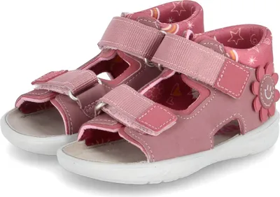 Produktbild von Kinder Sandale RICOSTA KITTIE sucre/rosewood aus Leder von Größe 20 bis 28