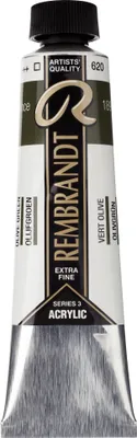 Produktbild von Rembrandt Acrylfarbe Tube 40 ml Olivgrün 620